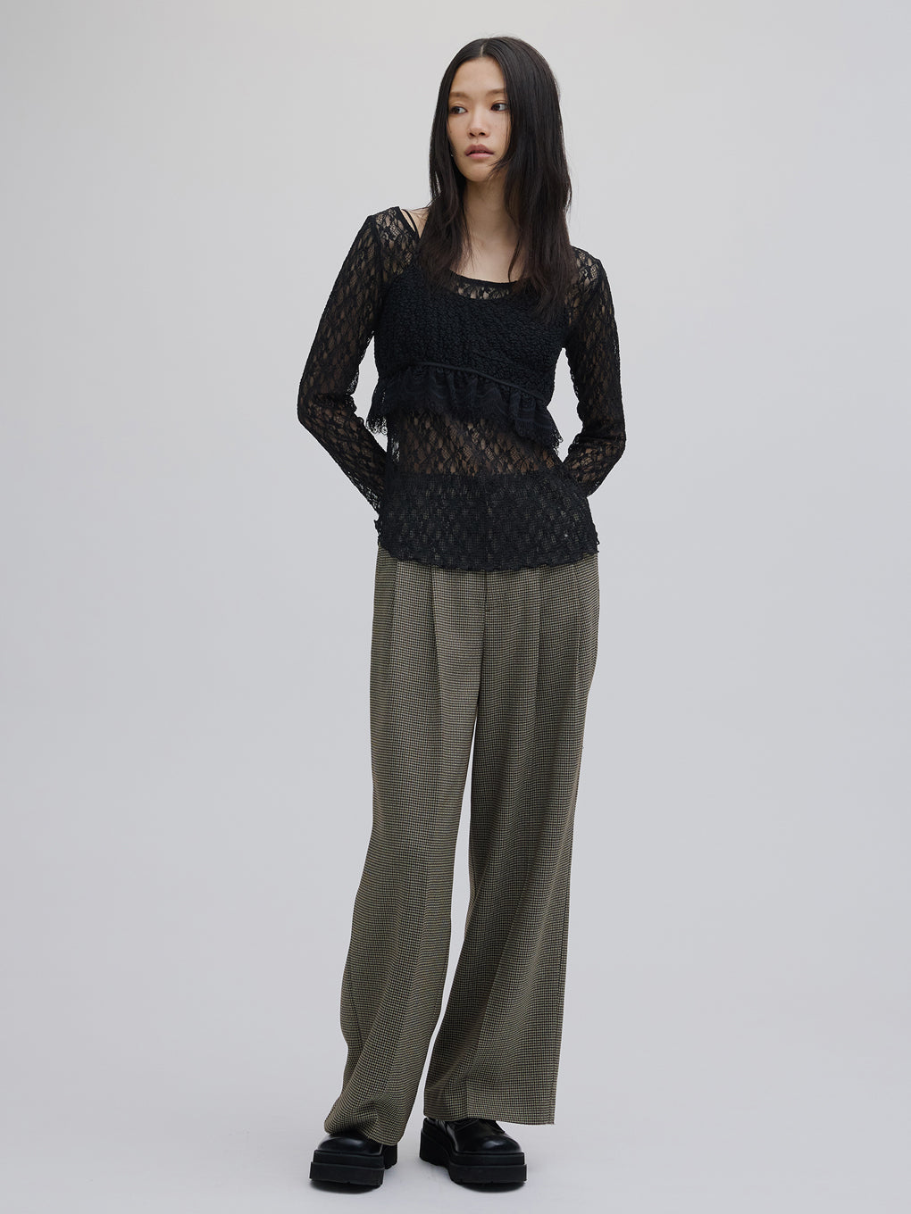 JENNY 2TUCK STRAIGHT PANTS