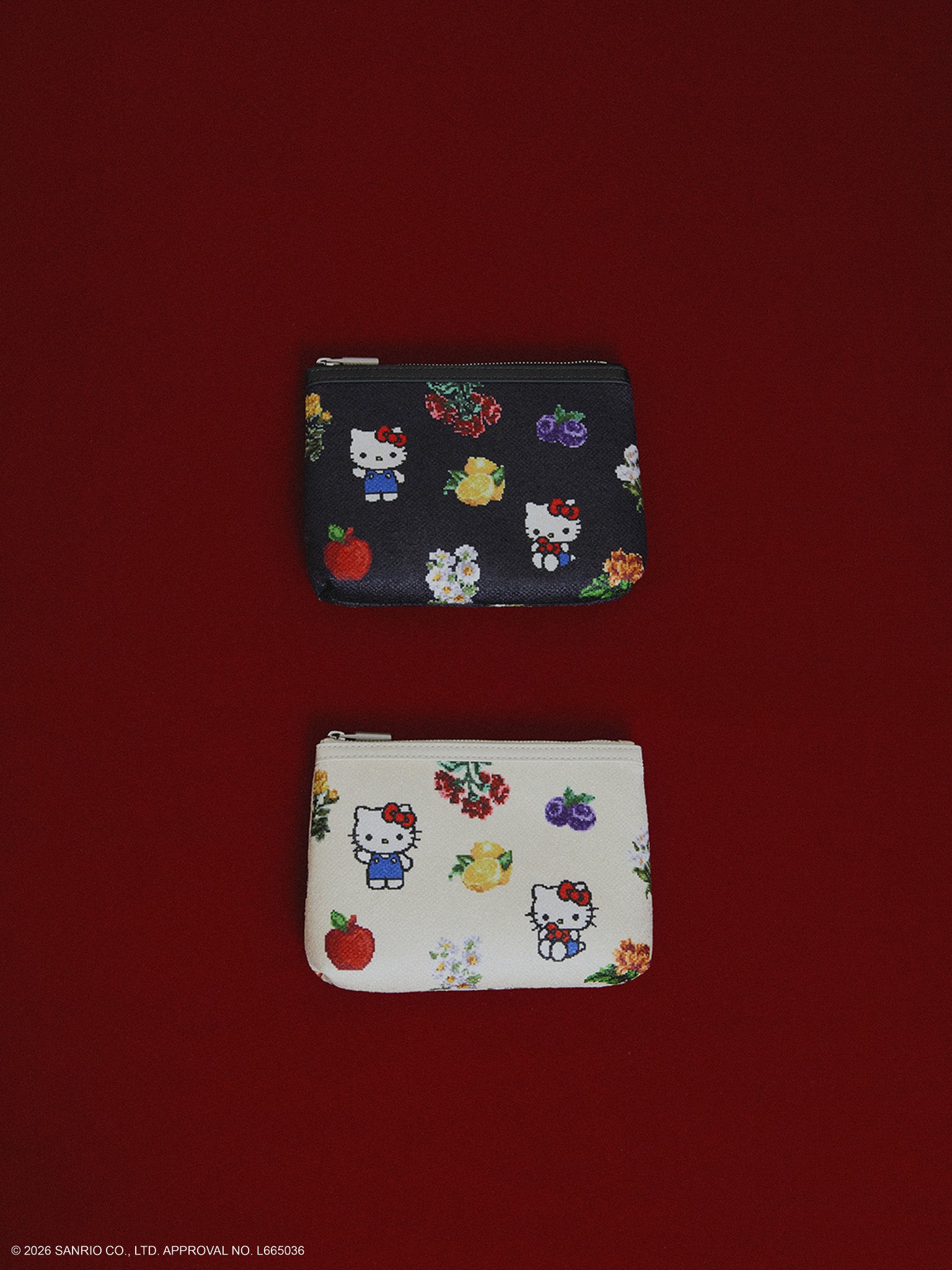 HELLO KITTY×Ameri PIXEL PATTERN POUCH