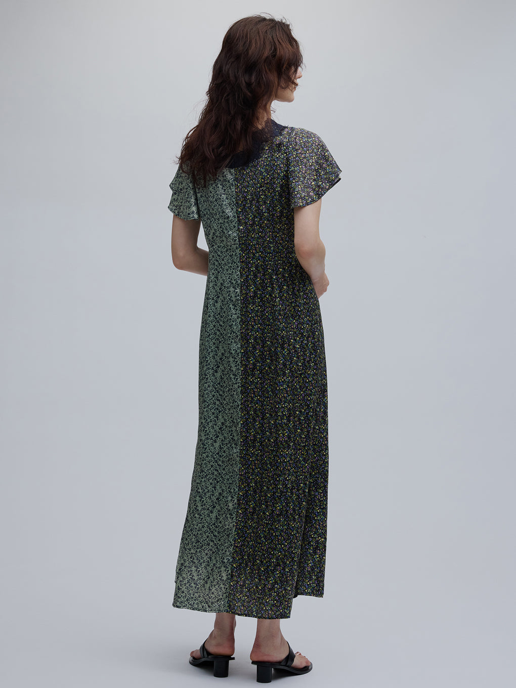 LOUISE PATTERN DOCKING DRESS