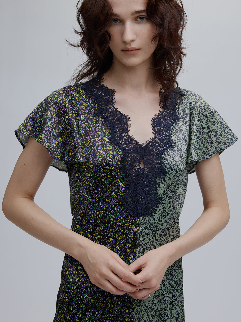 LOUISE PATTERN DOCKING DRESS