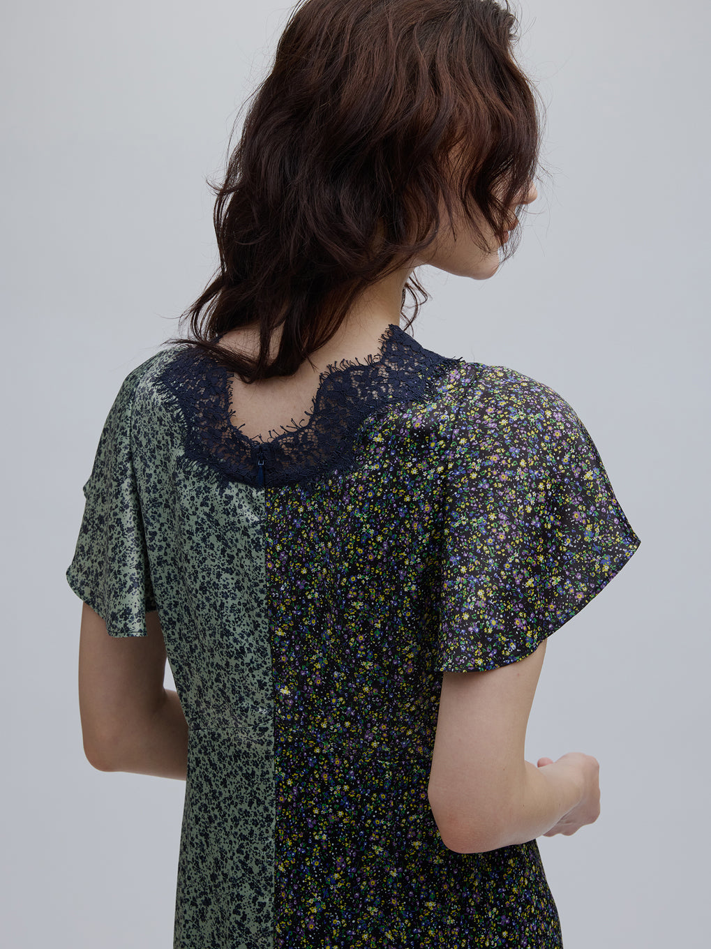 LOUISE PATTERN DOCKING DRESS