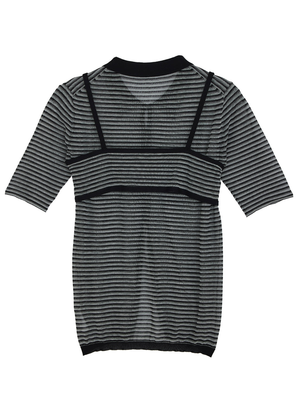 MEDI PUCHI BUSTIER SET KNIT SHIRT