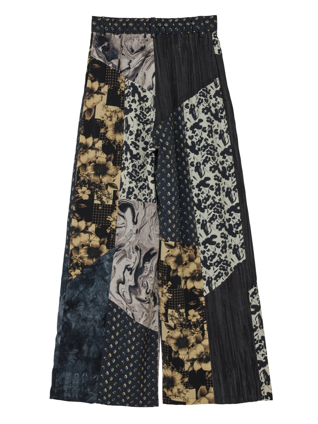 MEDI VARIOUS PATTERN TUCK PANTS