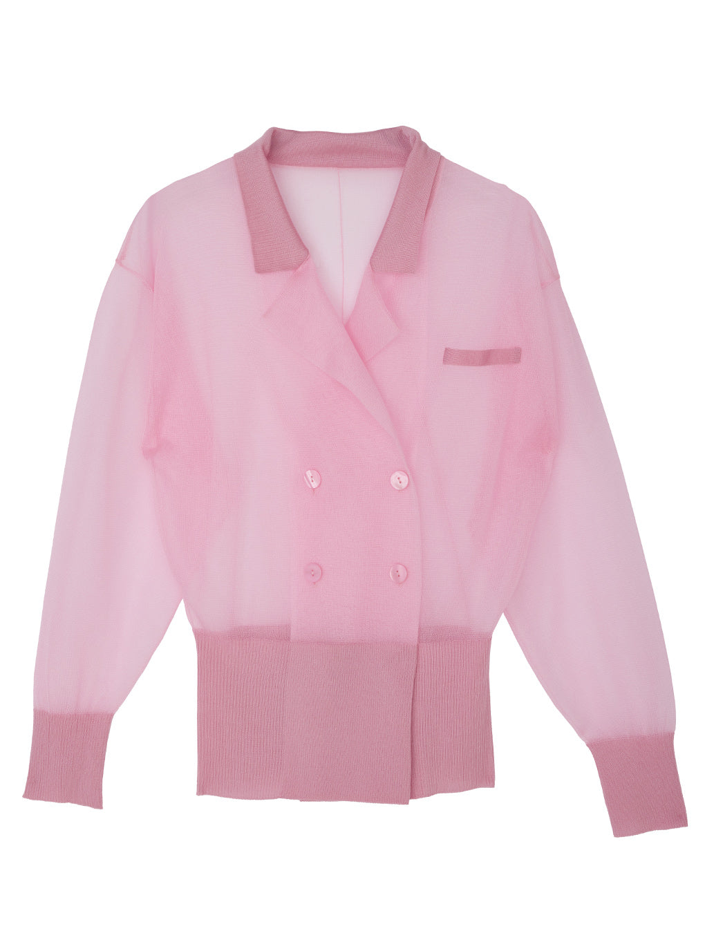 MEDI JACKET LIKE SHEER CARDIGAN
