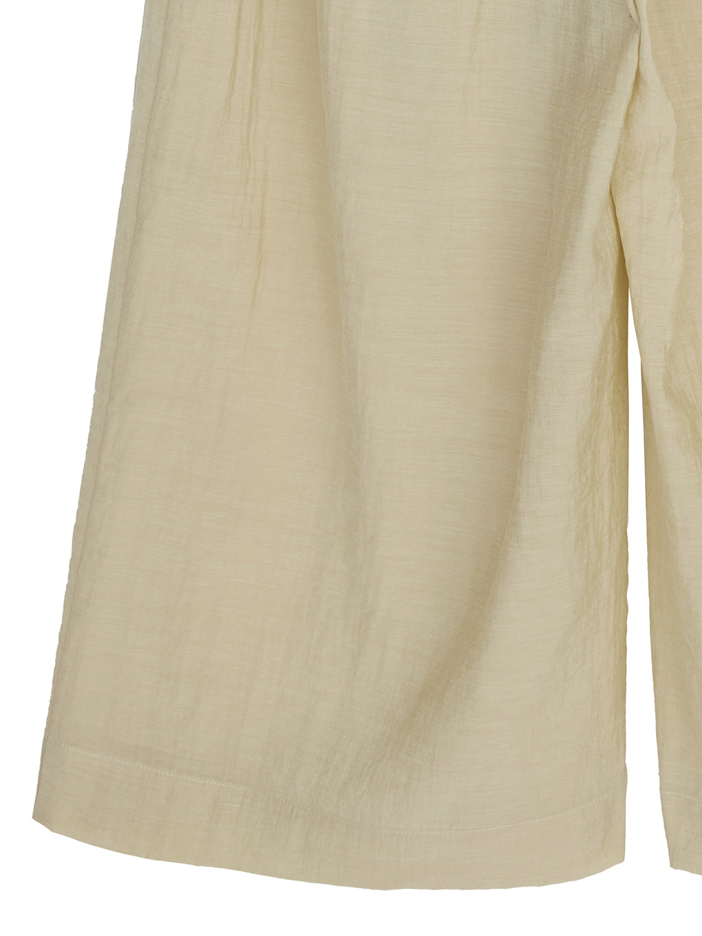 MEDI SLEEVE BELT TUCK PANTS