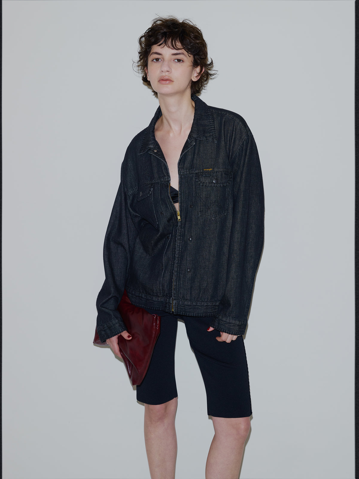 Wrangler×Ameri BLANKET STITCH DENIM JACKET