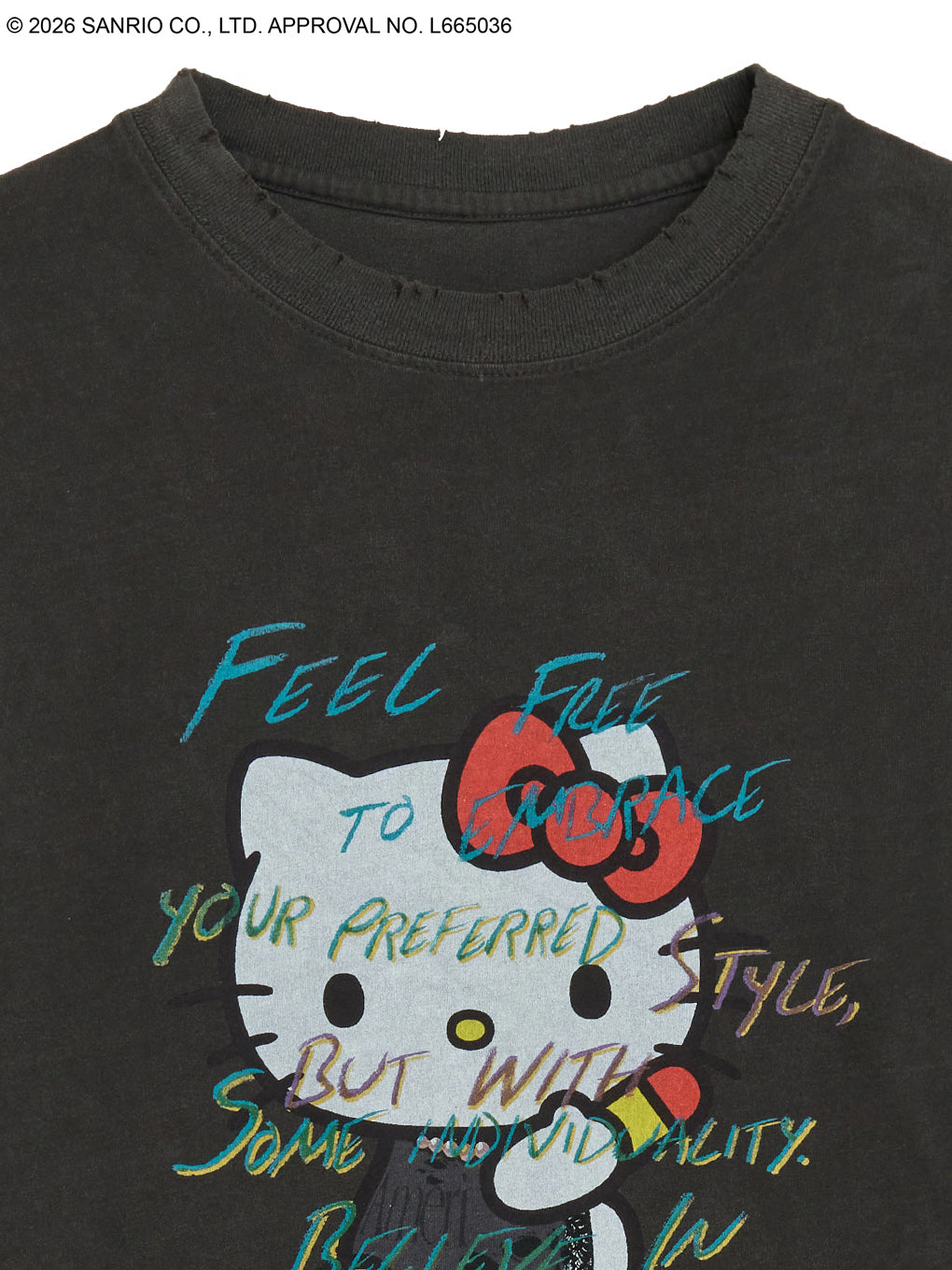HELLO KITTY×Ameri DAMAGE LONG TEE