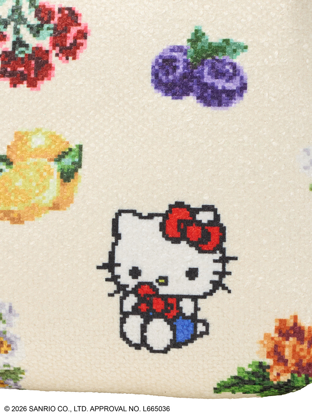 HELLO KITTY×Ameri PIXEL PATTERN POUCH