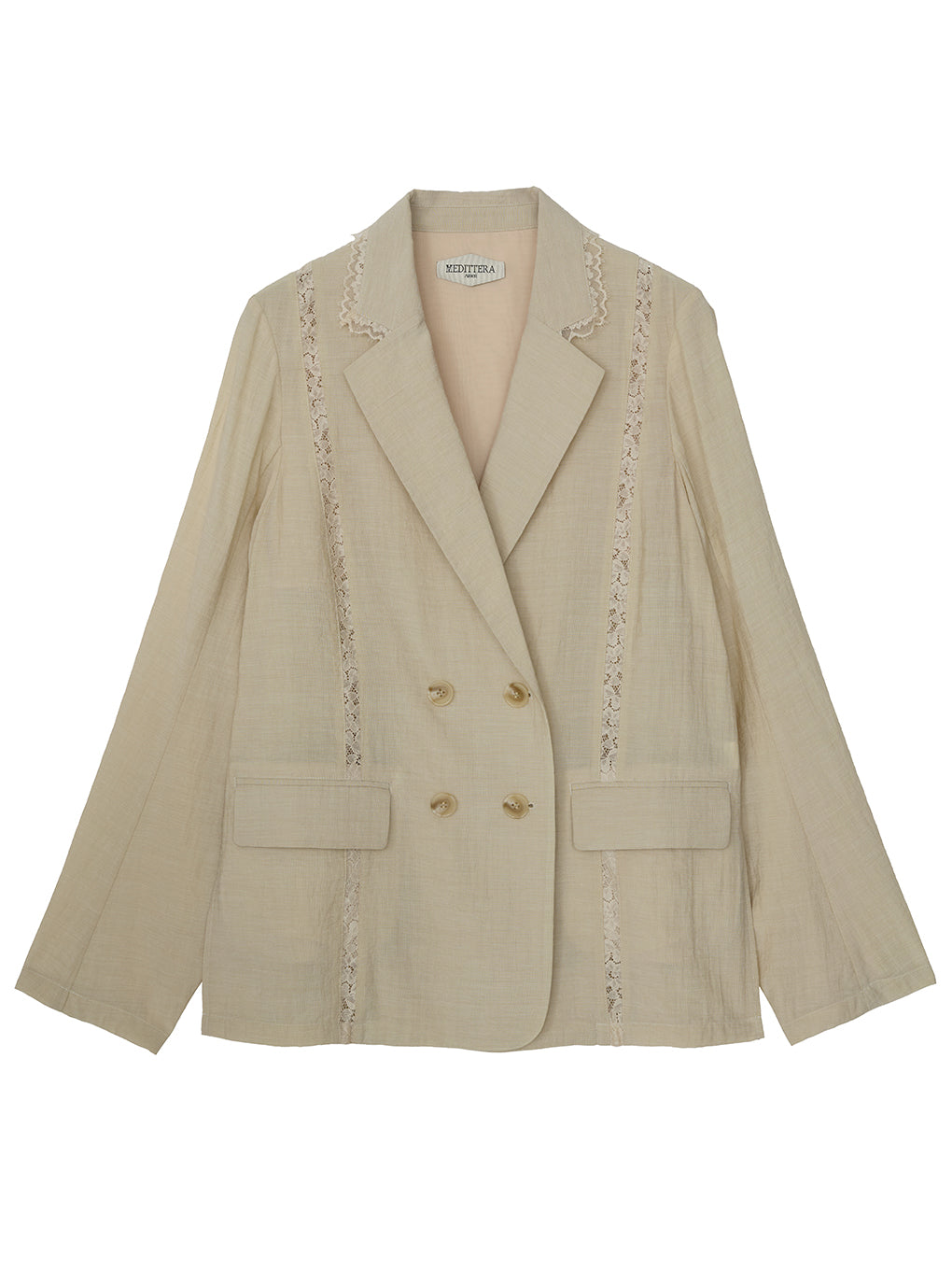 MEDI LINE LACE DOUBLE JACKET