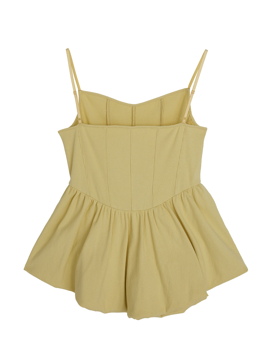 MEDI RIB BALLOON HEM CAMI TOP