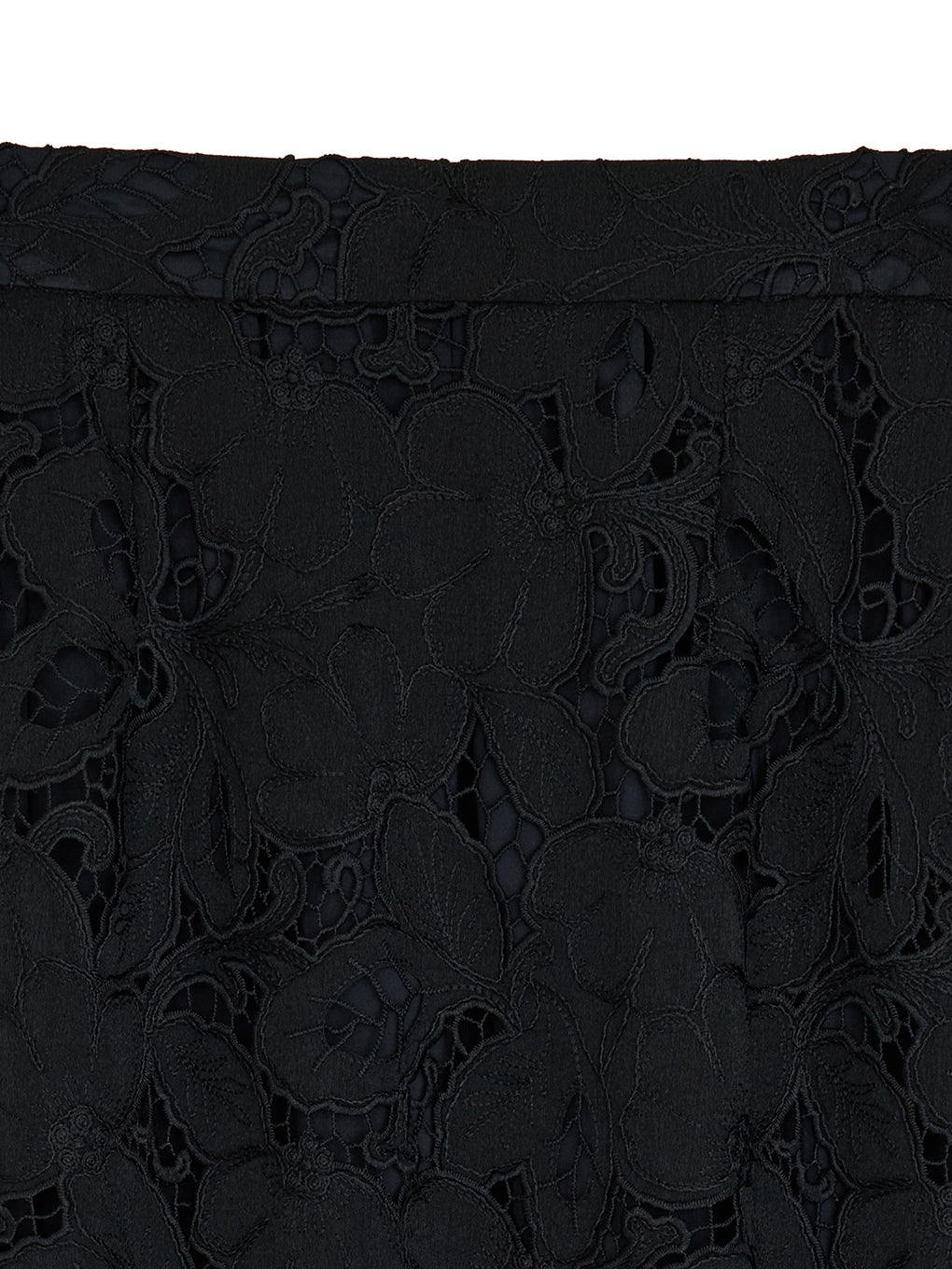 MEDI CUTWORK 3D LACE MOTIF LAYERED SKIRT