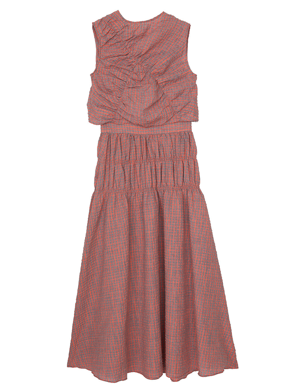 MEDI 2WAY SHIRRING TOP WITH SKIRT