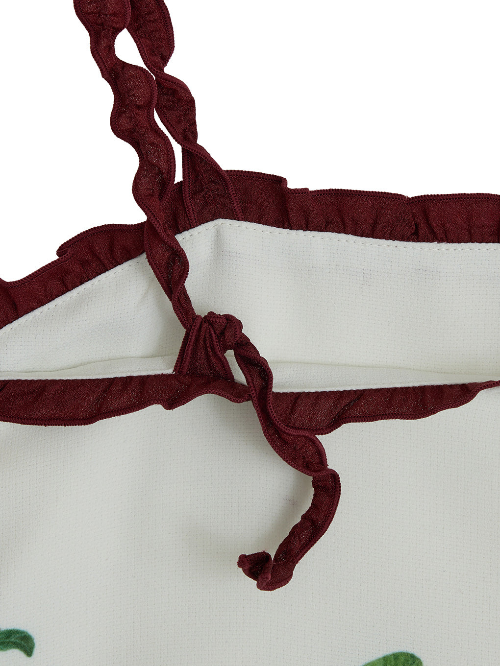 MEDI FRUIT SCARF PATTERN CAMI TOP