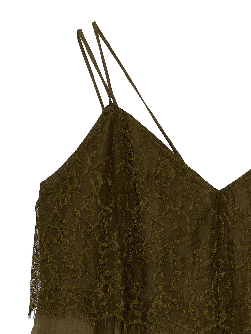 MEDI WIDE LACE CAMI ROMPERS