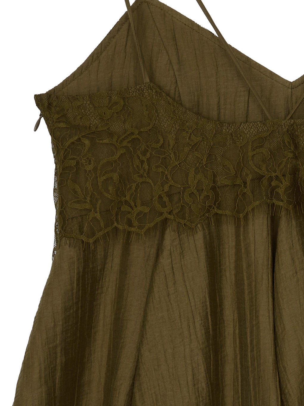 MEDI WIDE LACE CAMI ROMPERS