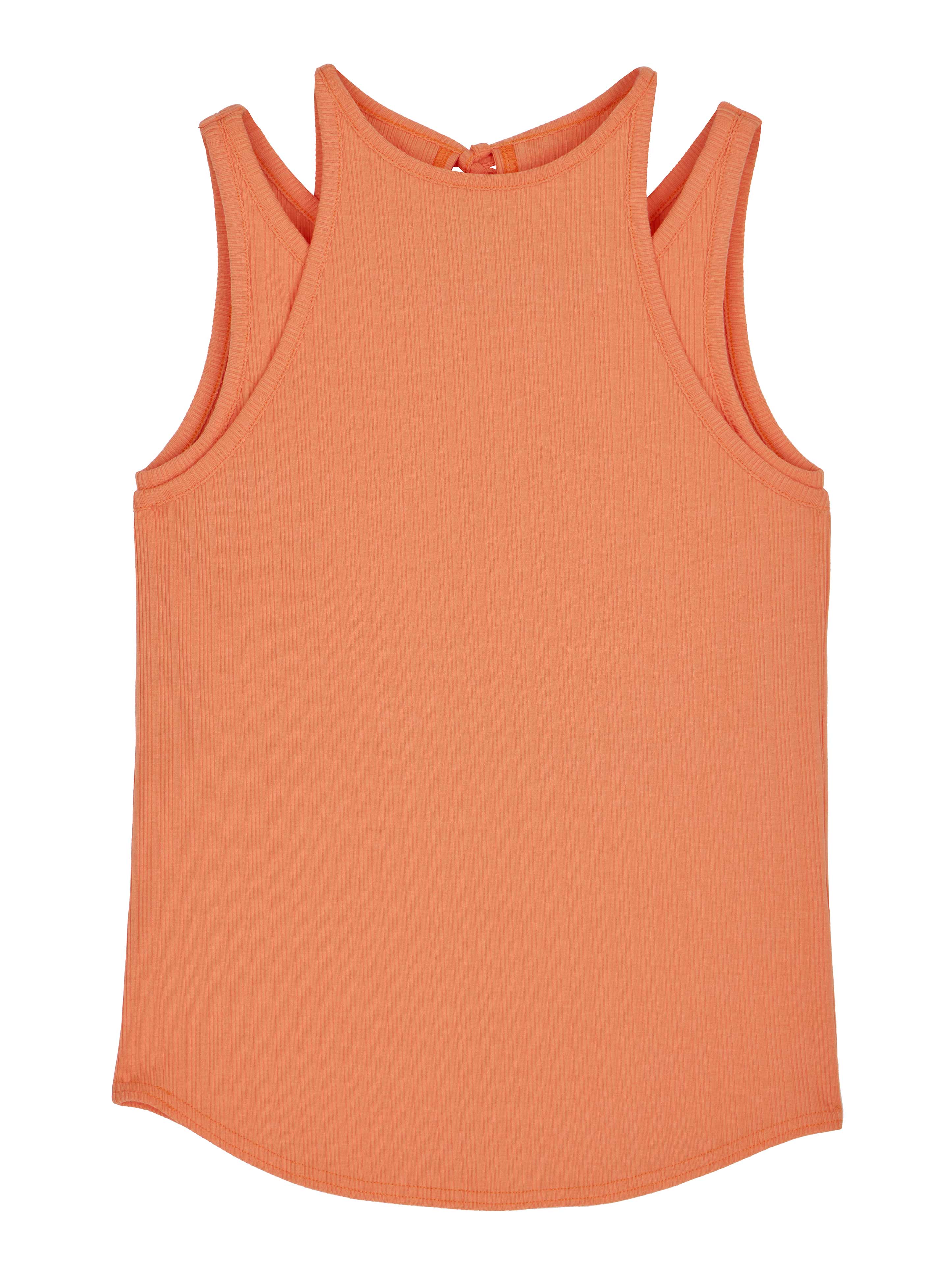 LAYERED BACK RIBBON TANK