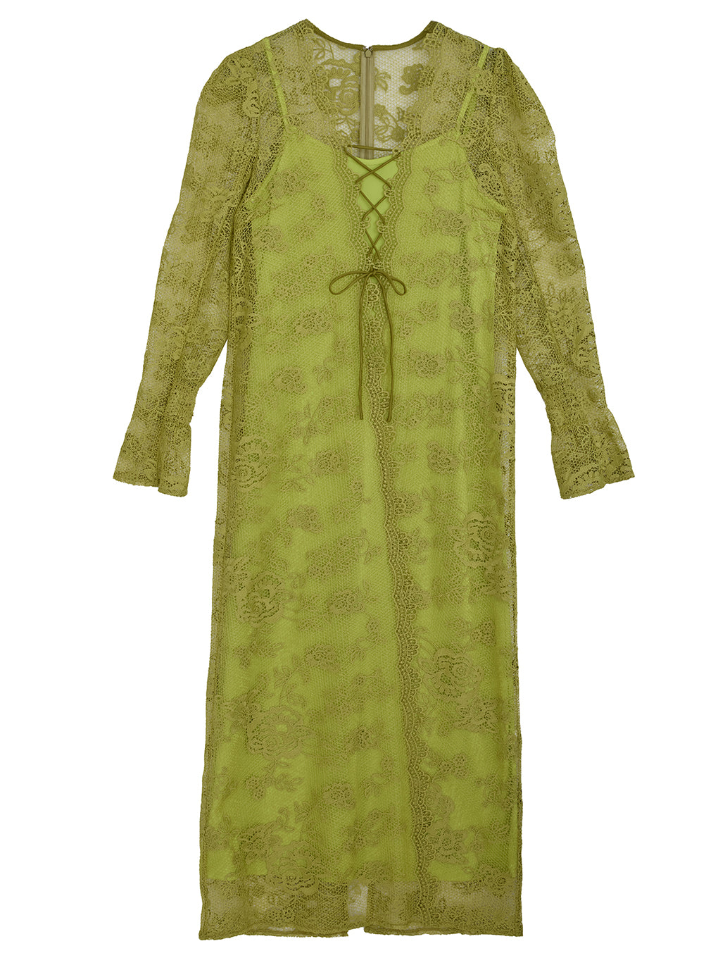 TABLE CROSS LACE UP DRESS