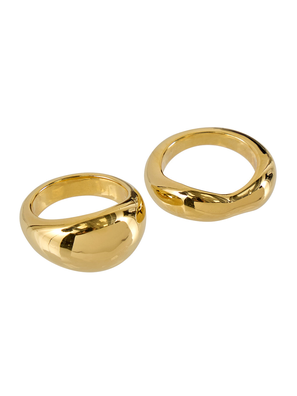 NICKEL FREE TWIN SET RING