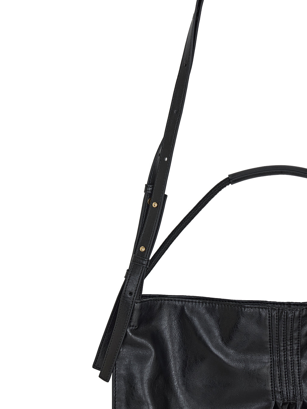 LUSTER FAKE LEATHER BAG
