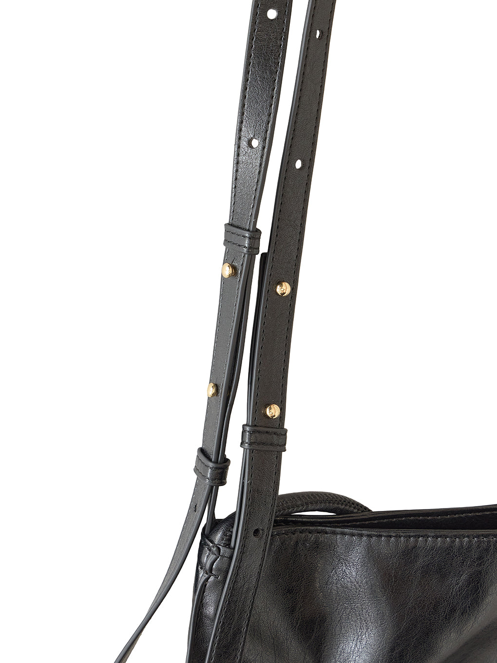 LUSTER FAKE LEATHER BAG