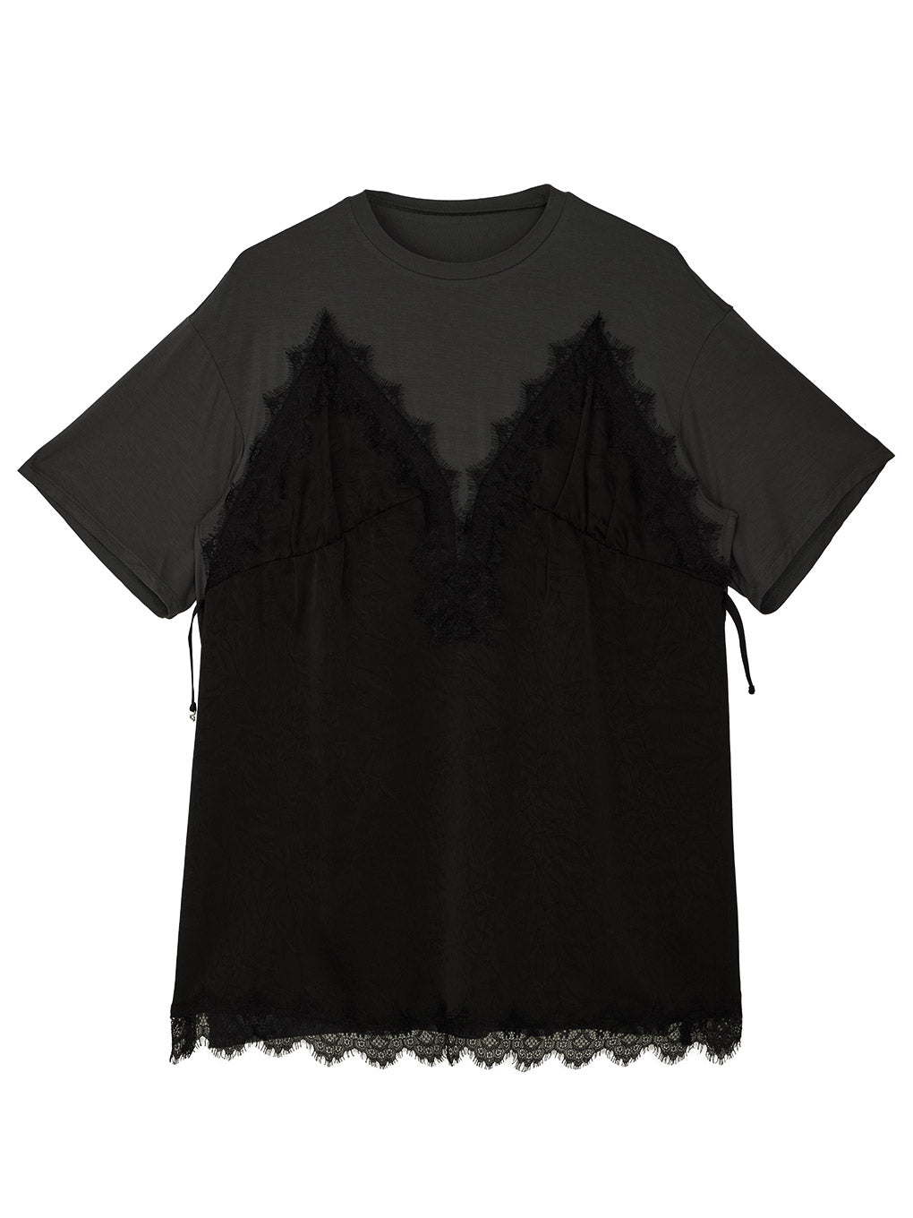 MEDI SATIN DOCKING TUNIC TEE