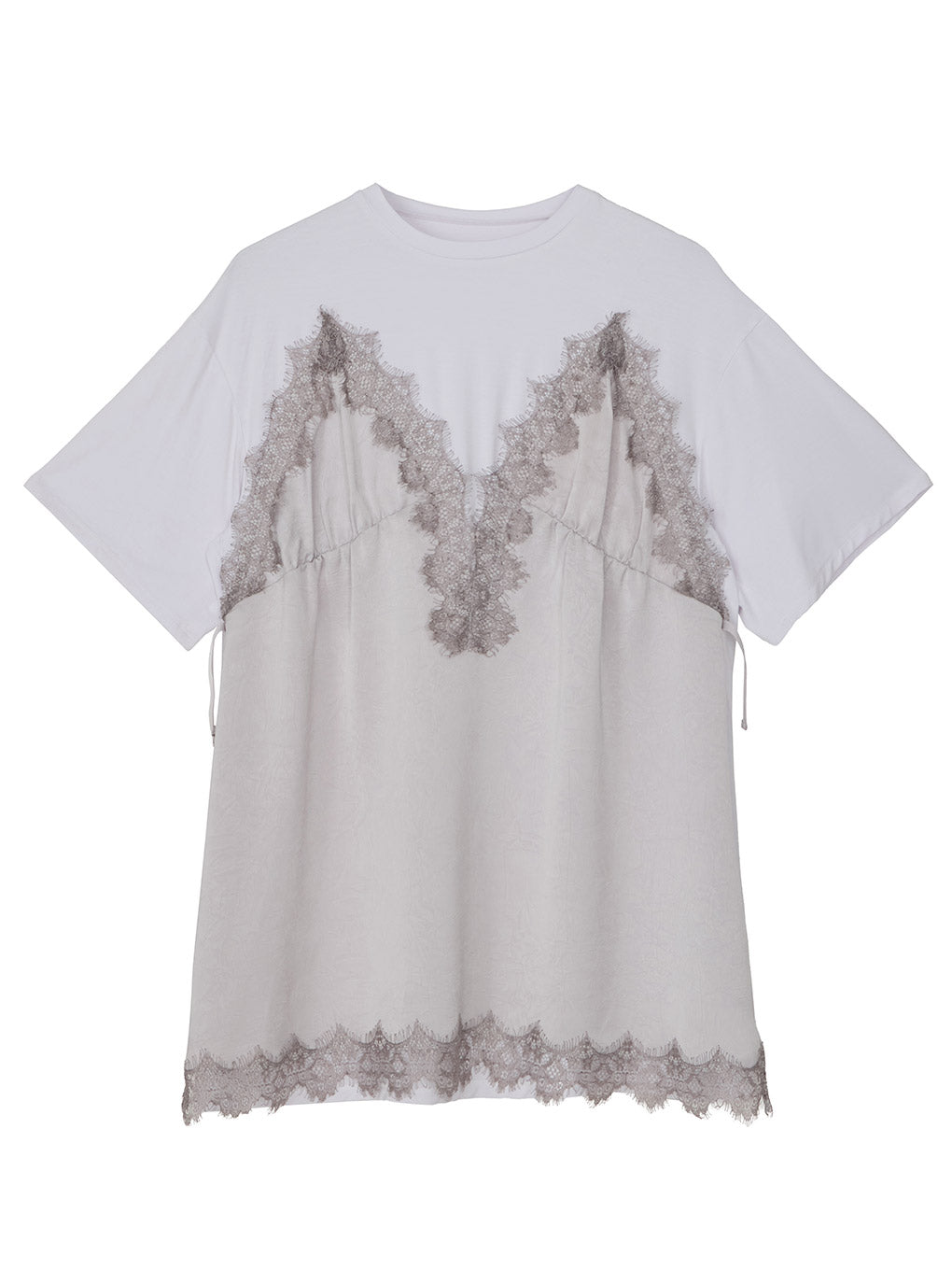 MEDI SATIN DOCKING TUNIC TEE