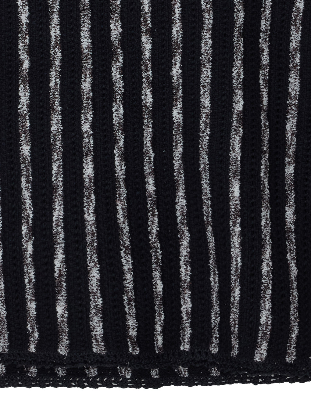 HAND STITCH STRIPE KNIT TOP