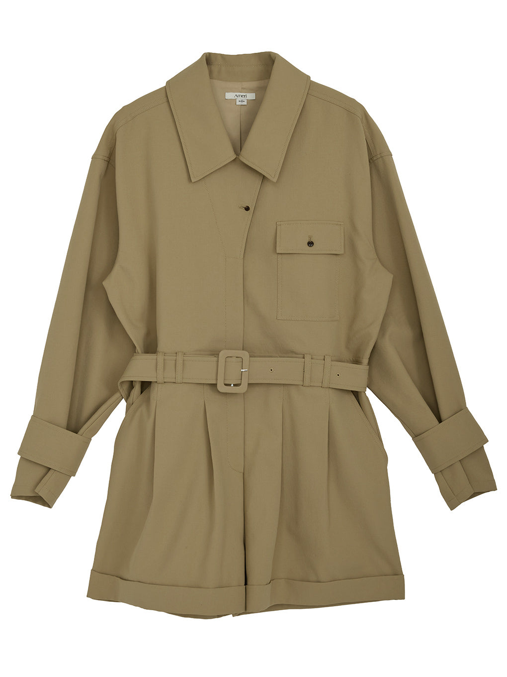 TRENCH LIKE SHORT ROMPERS