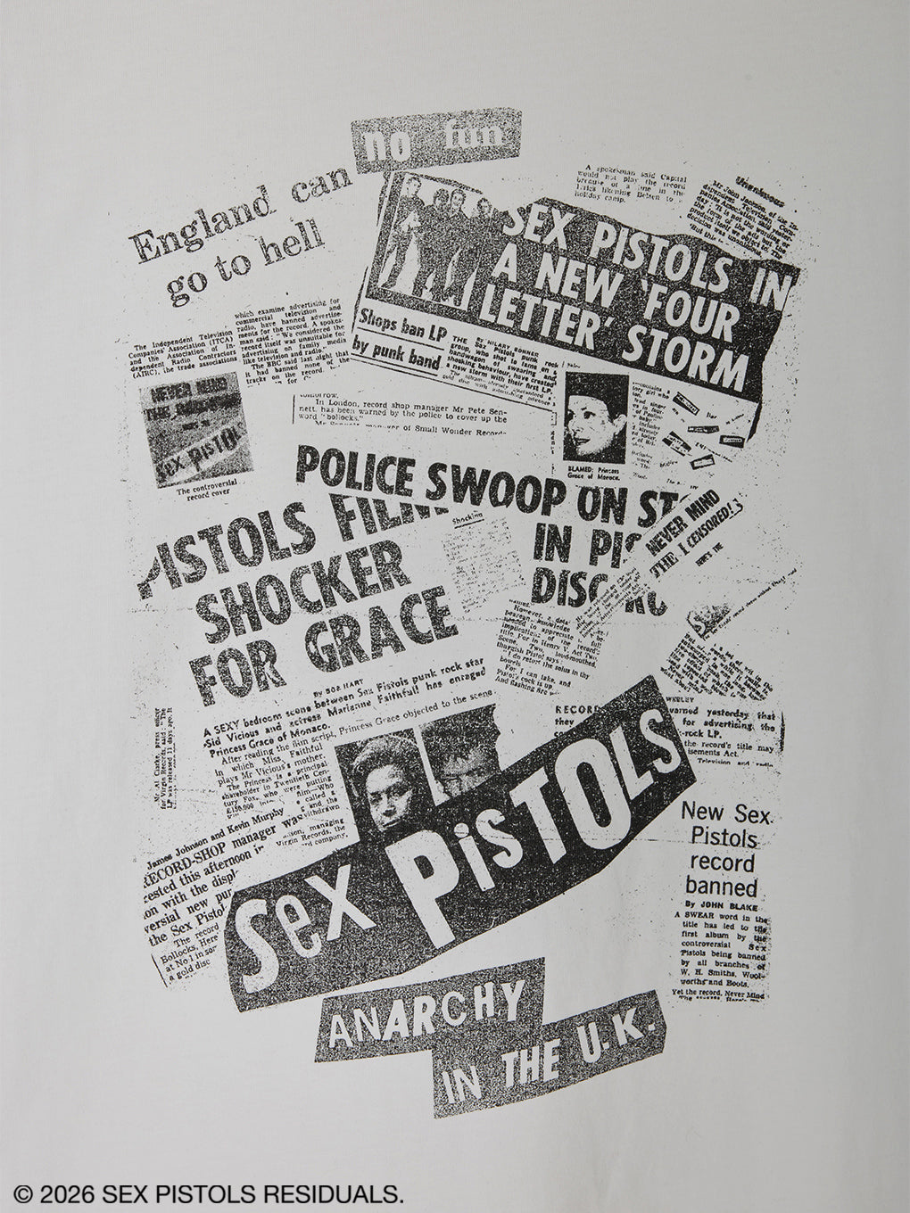 Sex Pistols DAMAGE TEE