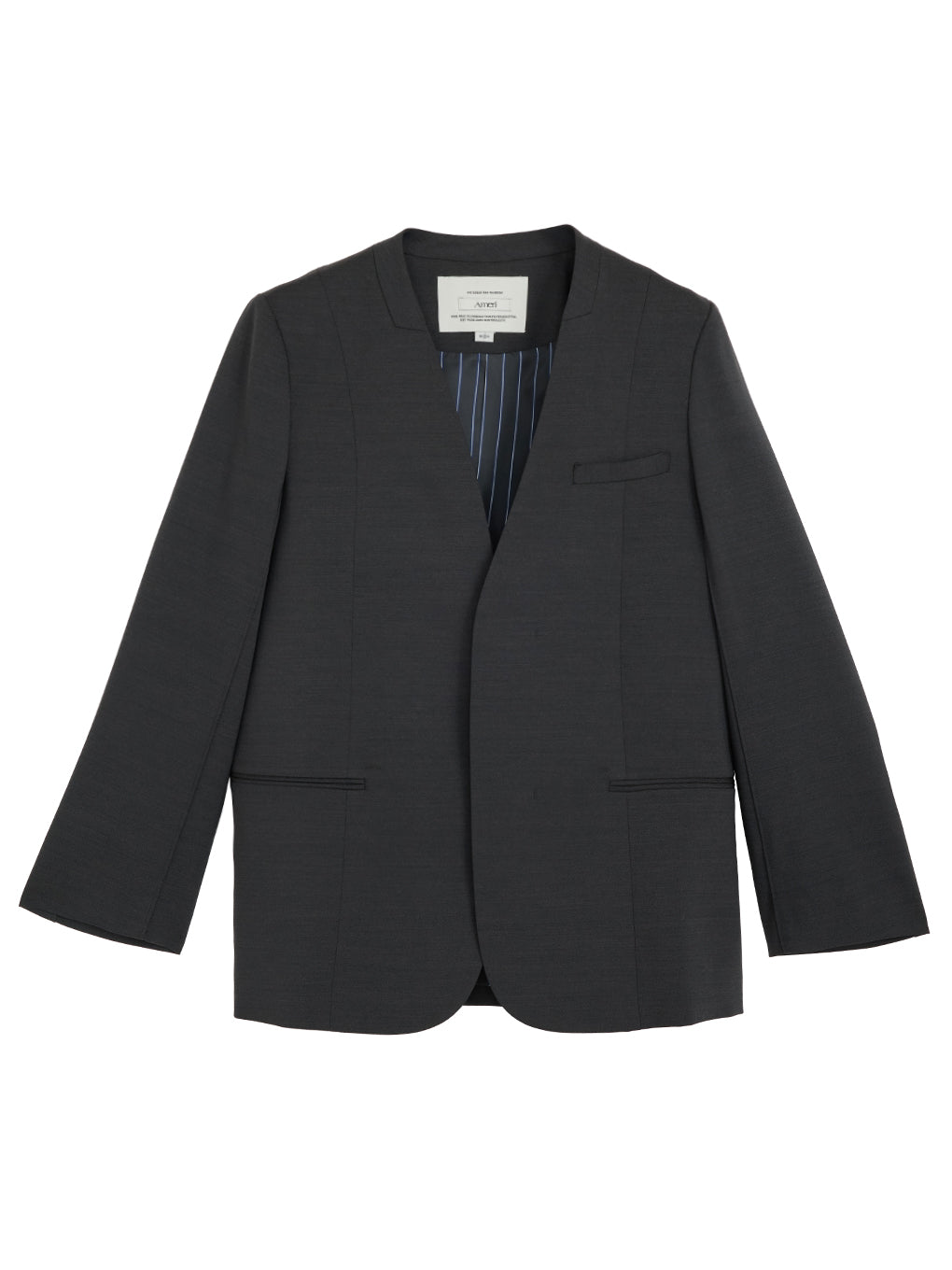 DRY TWILL COLLARLESS JACKET