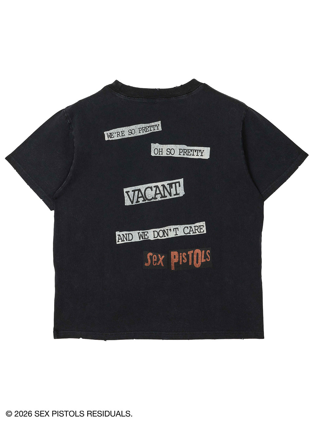 Sex Pistols DAMAGE OVERSIZE TEE