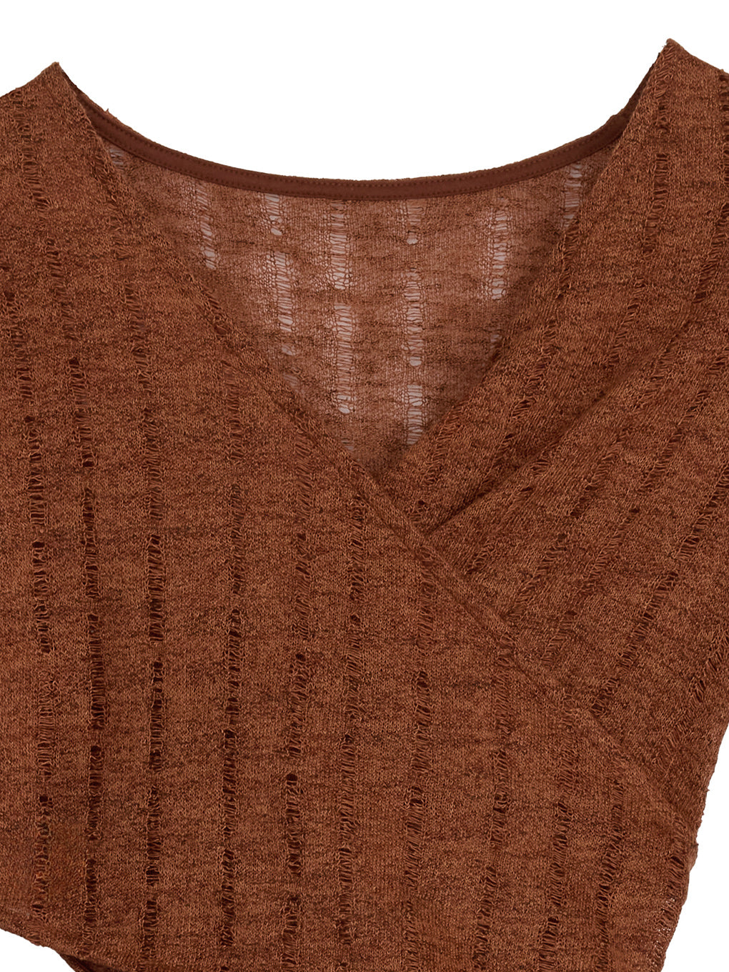 CACHE-COEUR DAMAGE CUT DRESS
