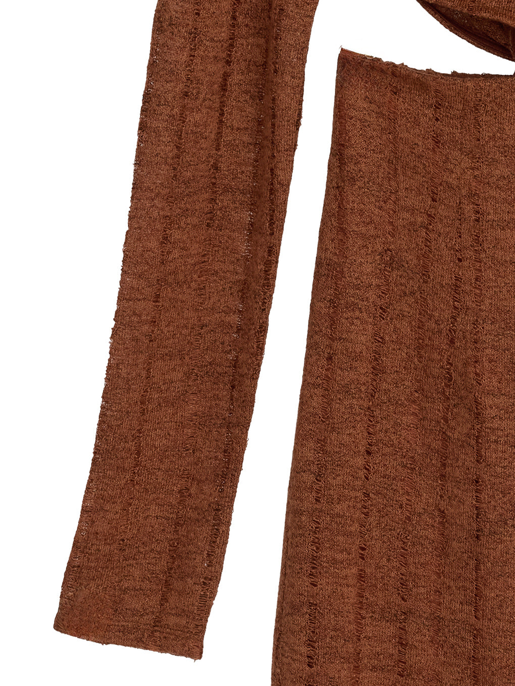 CACHE-COEUR DAMAGE CUT DRESS