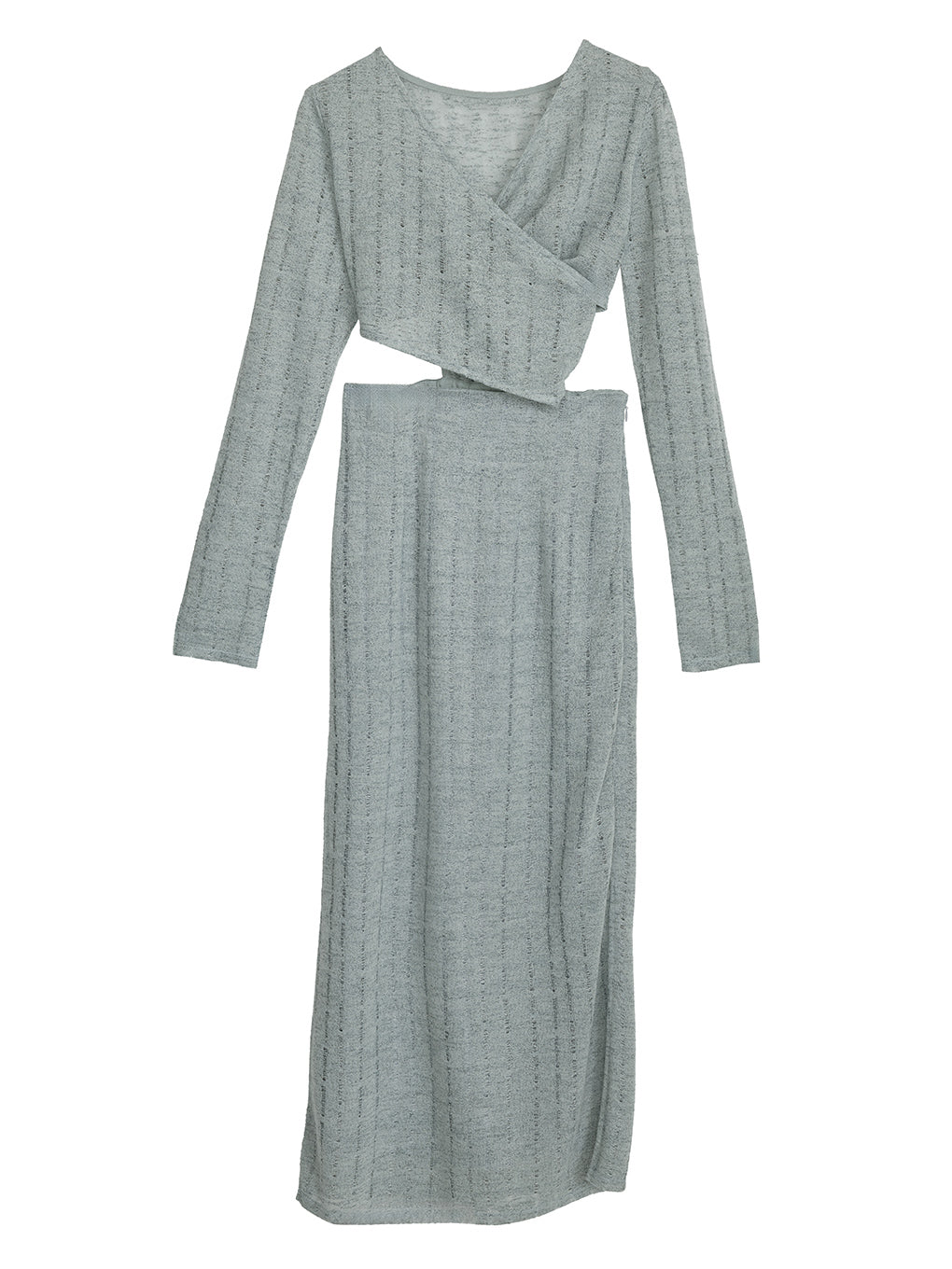 CACHE-COEUR DAMAGE CUT DRESS
