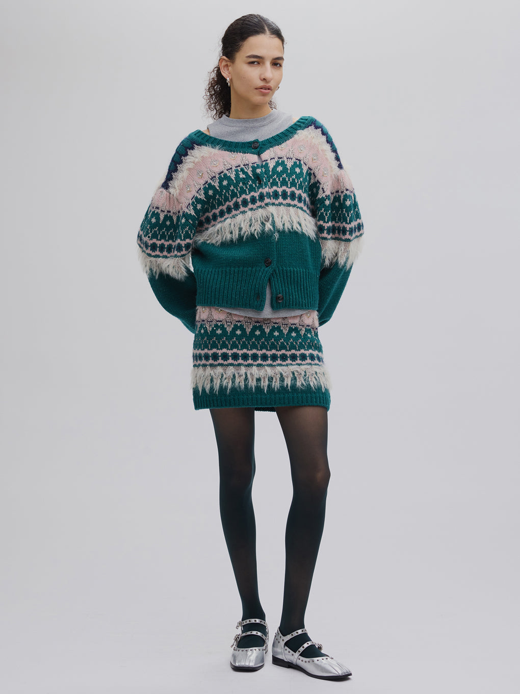 UND LADY NORDIC KNIT SKIRT