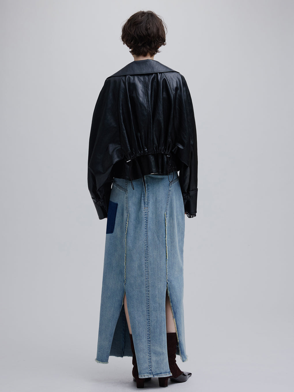 REMAKE DENIM SKIRT