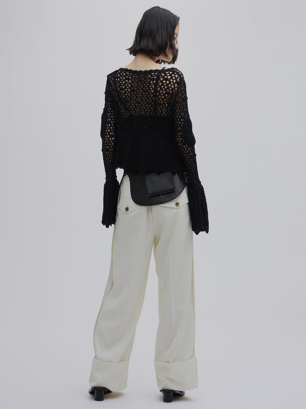 MEDI FOLDED HEM RELAXING PANTS