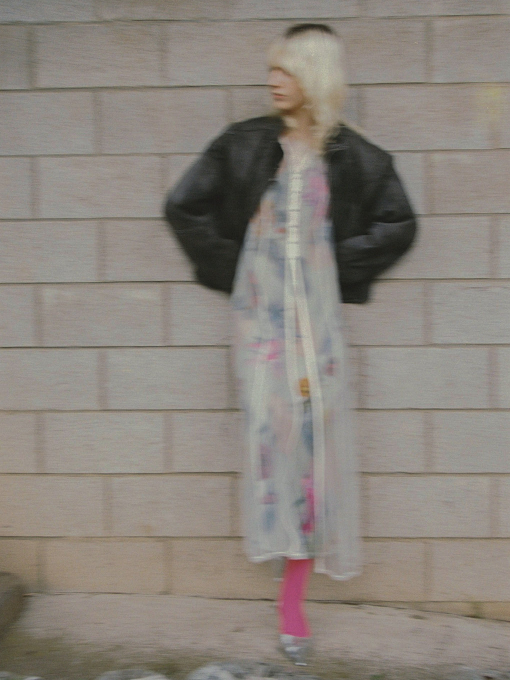 UND GRACE CHIFFON VEIL DRESS