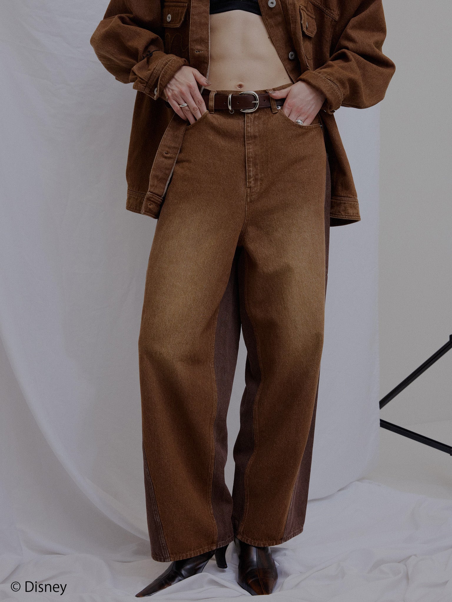 MICKEY DESIGN DENIM PANTS