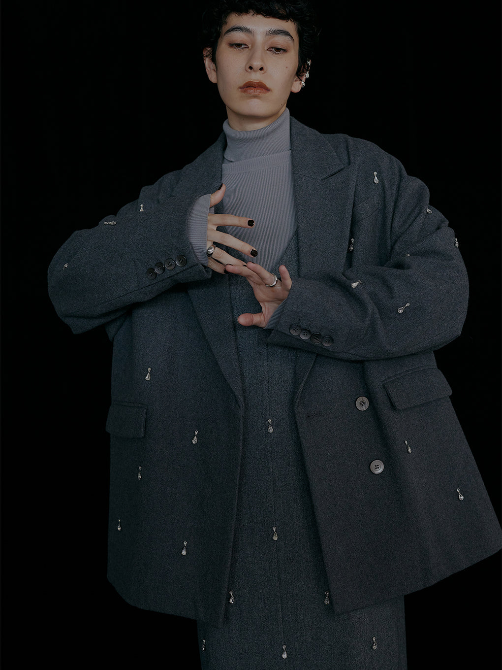 UND ELSA BIJOU WOOL JACKET 