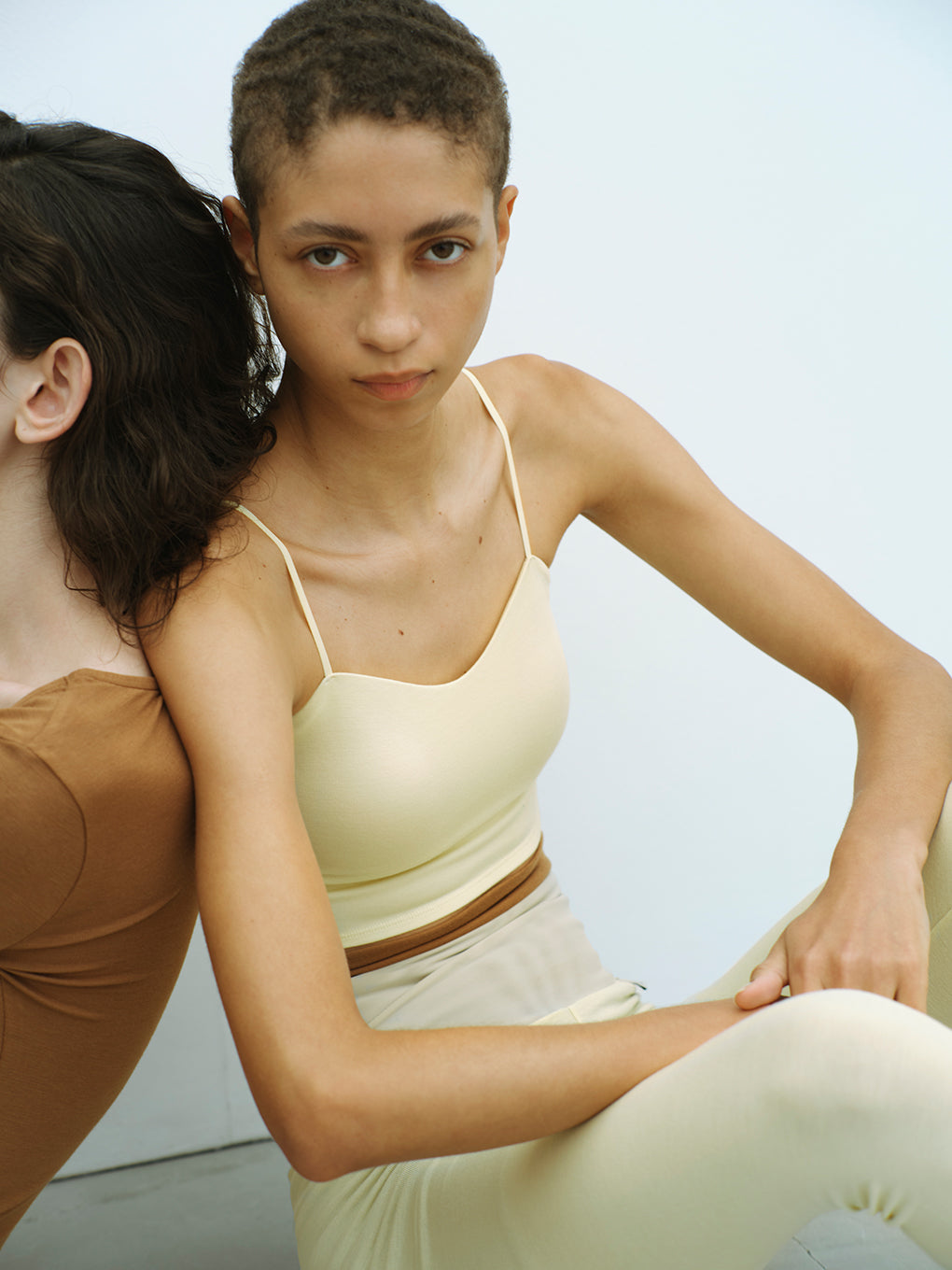 Mizuno×Ameri CROPPED CAMISOLE TOPS