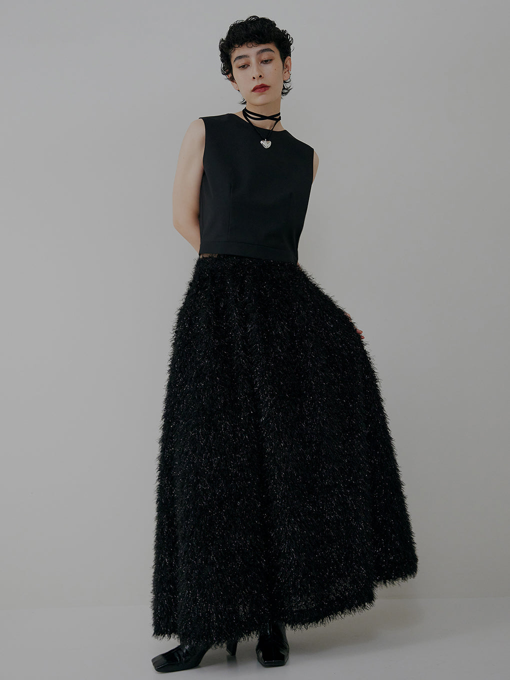 UND FLUFFY SET DRESS 