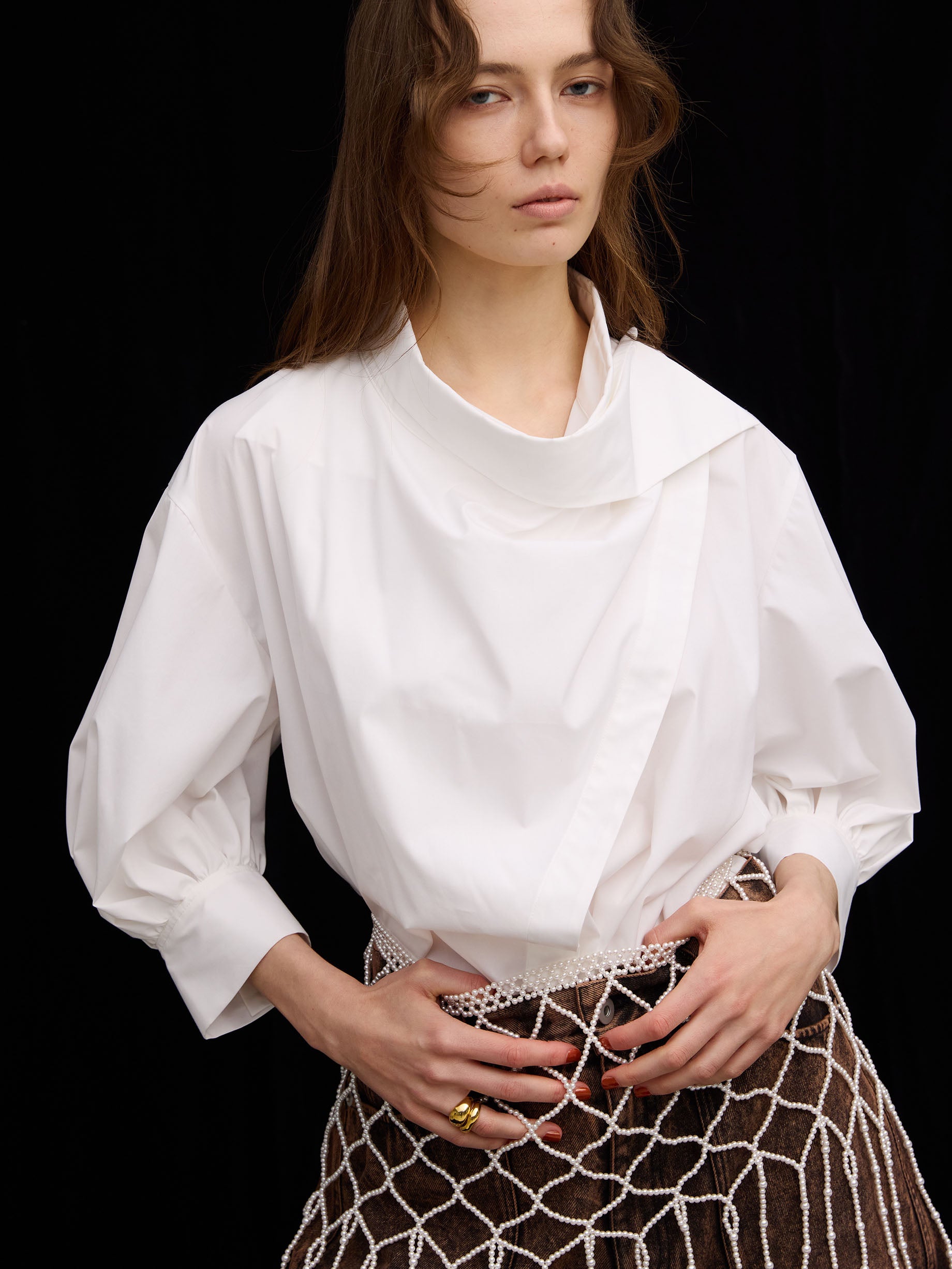 MANY WAY BOW TIE BLOUSE