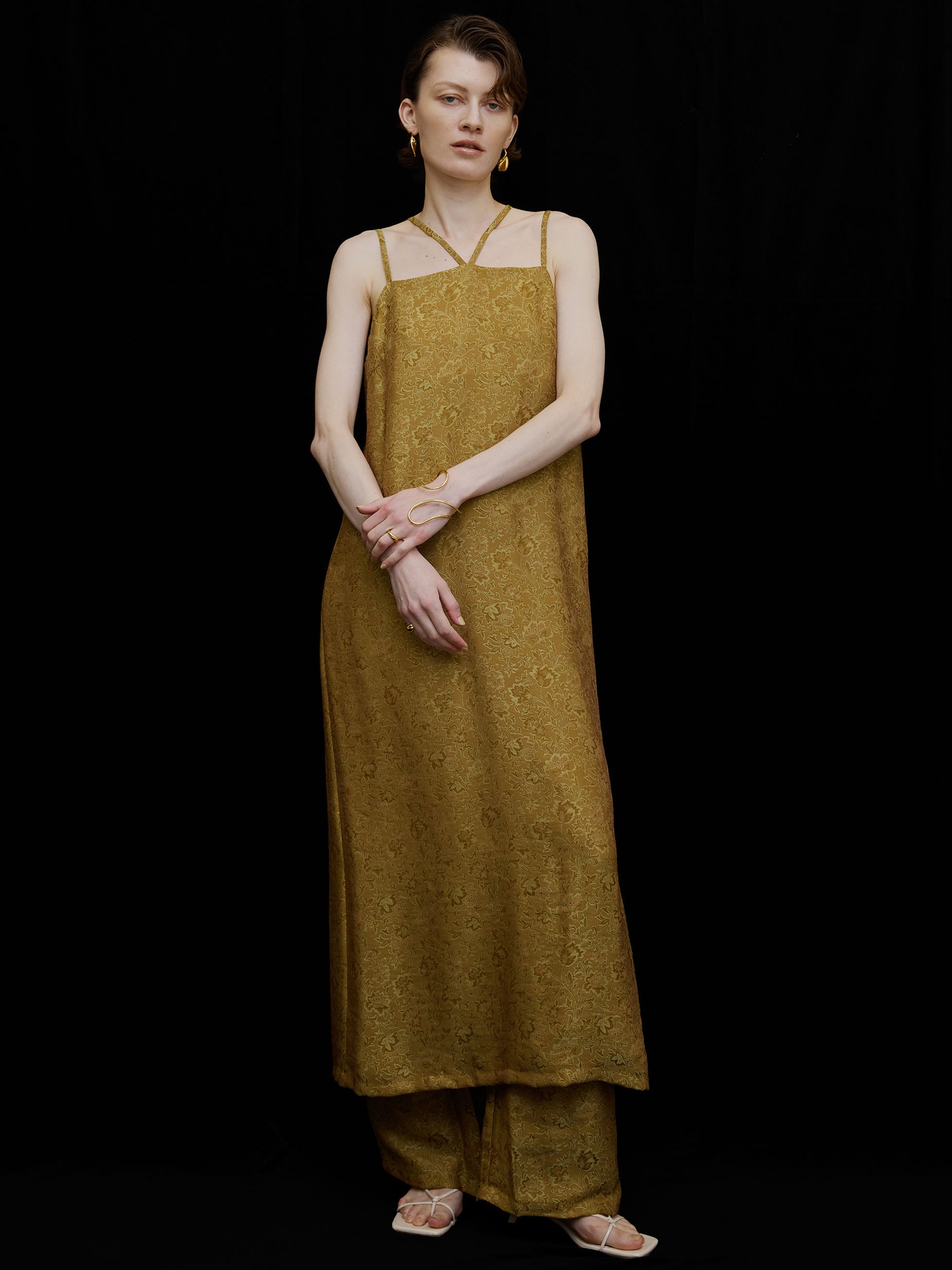 LILY JACQUARD DRESS