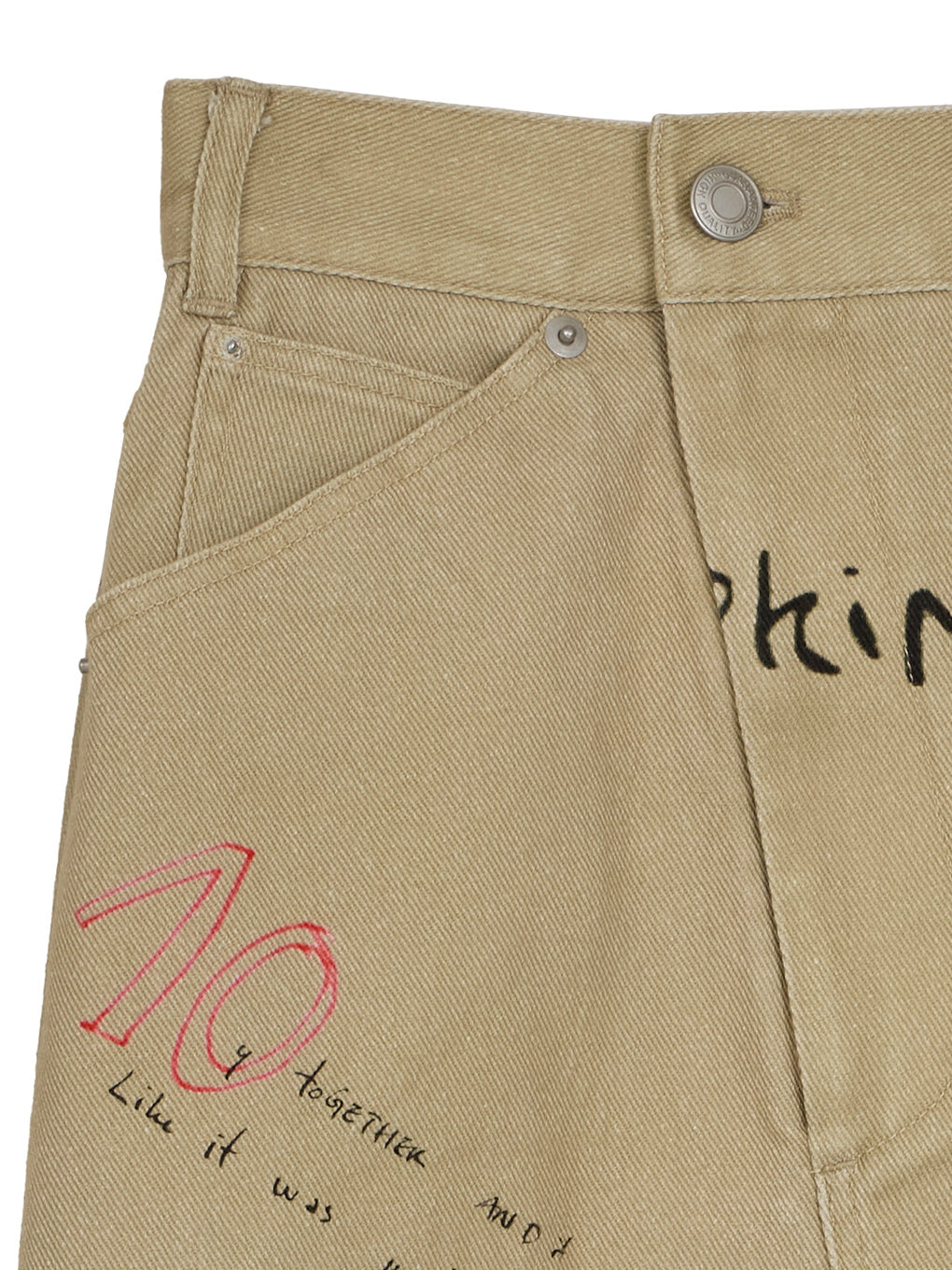 Gabrielle×Ameri 10TH HISTORY I LINE SKIRT