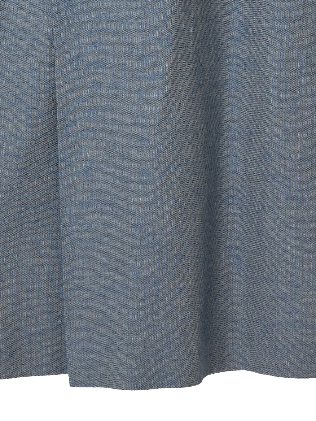 MELANGE STRAIGHT SKIRT WITH LACE SCARF