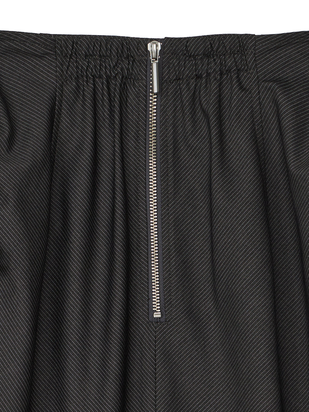 STRIPE DARWSTRING LONG SKIRT