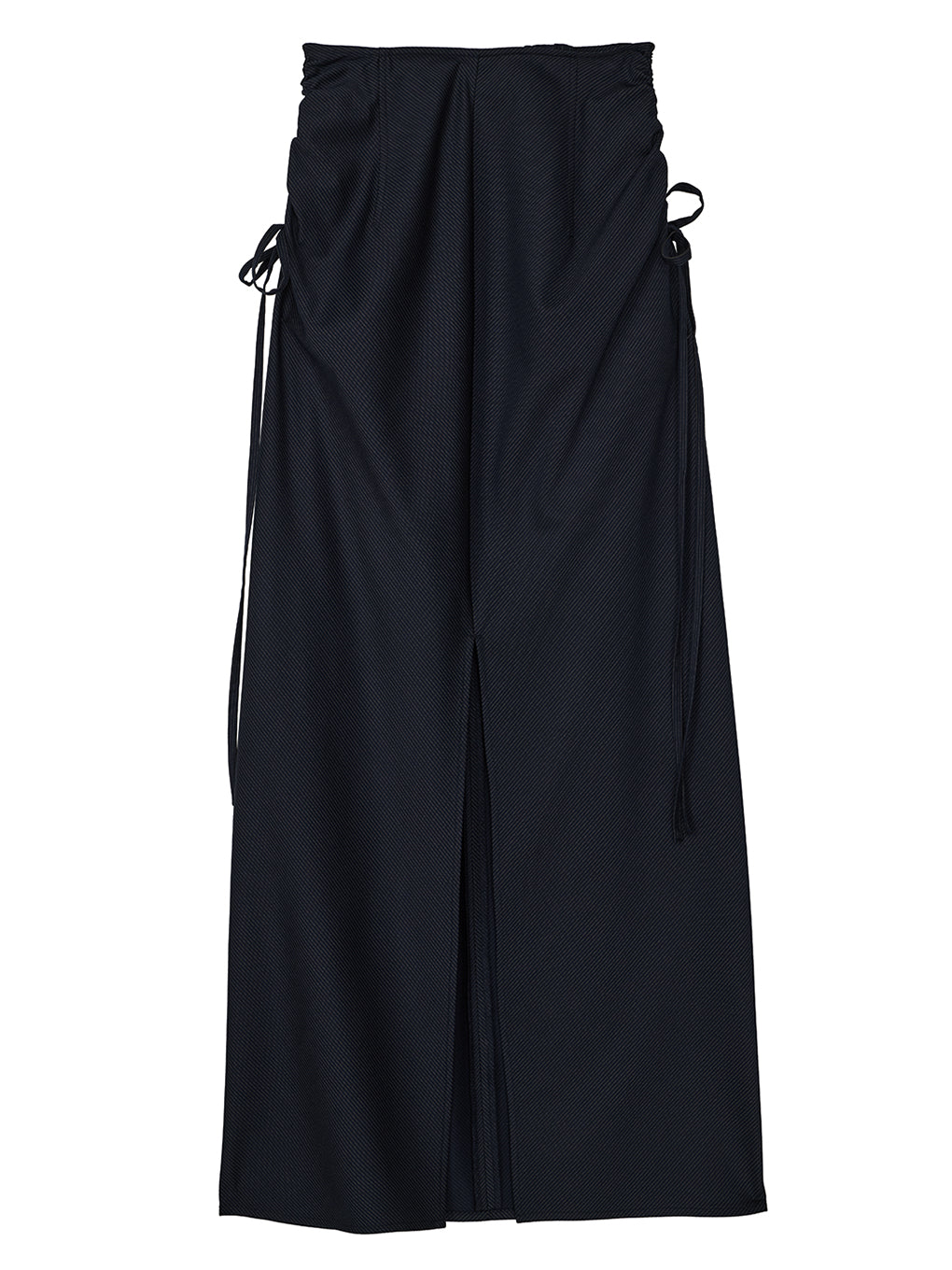 STRIPE DARWSTRING LONG SKIRT