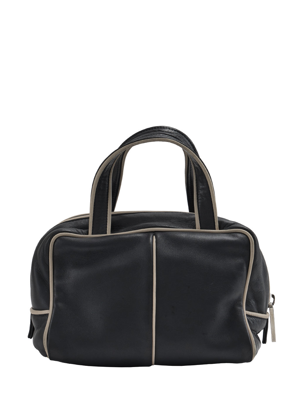LOEWE ロゴ刻印ナッパレザーハンドバッグ