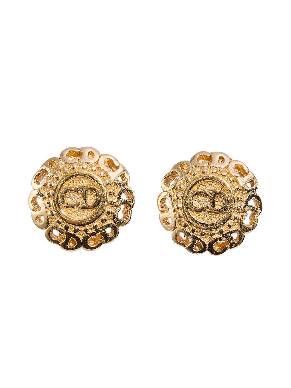 Dior CDロゴイヤリング